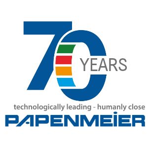 70 years Papenmeier Anniversary logo